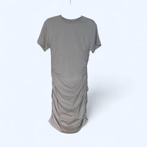 Dynamite Women's Grey Bodycon Mini Dress - Medium